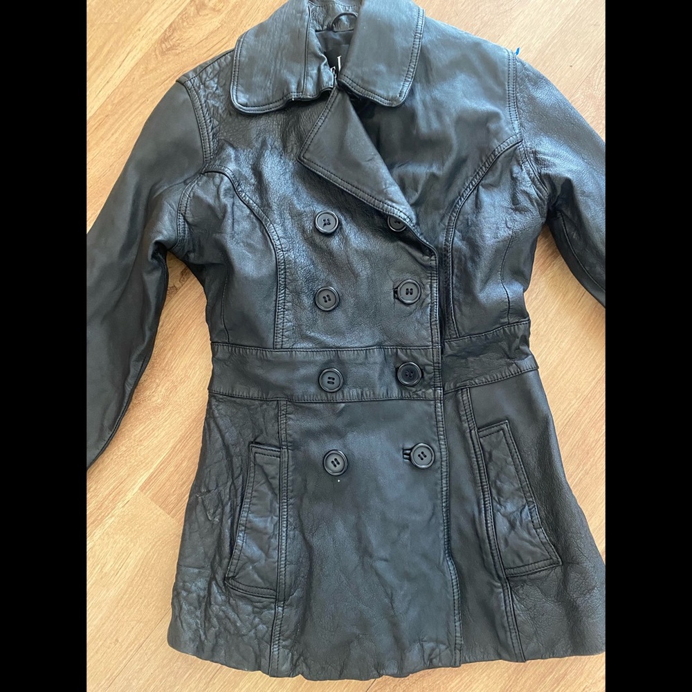 Lee Lipton Leather coat